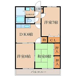 フレグランスＫ 1階/-