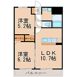 クレヨンハイツII 1階/-