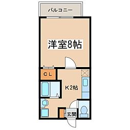 フェヴァリー　II 1階/-