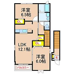 レバンテ A 2階/-