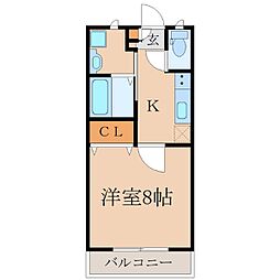 ピンクローズ 1階/-