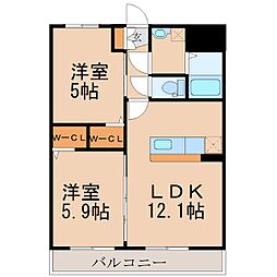 メルローズ札元 2階