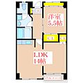 ロイヤルシティ見次4階4.7万円