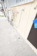 室外洗濯機置き場
