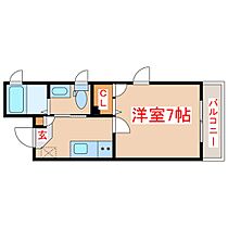 Ｇｌｏｒｉｅｔｔｅ　II  ｜ 鹿児島県鹿児島市宇宿5丁目4-17（賃貸マンション1K・2階・22.72㎡） その2