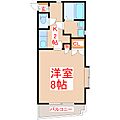 ウイング壱番館2階4.3万円