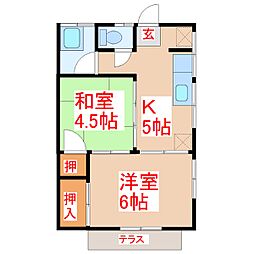 加治佐アパート 1階