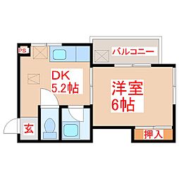 ベルフロウ東谷山 3階/-