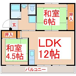 フォレストタウン川辺 A棟 2階