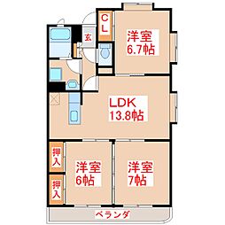 フェニックスハイツ B棟 1階