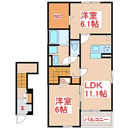カルム グラースI 2階/-