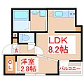 アルカディア谷山中央3階5.3万円