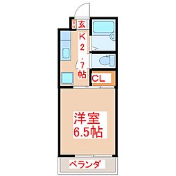 サンハイツありむら8 3階/-