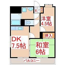 サンハイツ笹貫 2階
