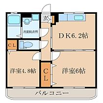 Ｗｉｎ－Ｗｉｎマンション  ｜ 鹿児島県鹿屋市西祓川町142番地12（賃貸マンション2DK・3階・42.00㎡） その2