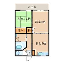 エスポワールバイパス  ｜ 鹿児島県鹿屋市郷之原町12057番地1（賃貸アパート2K・1階・40.00㎡） その2