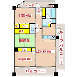 サーパスシティ紫原三丁目 8階