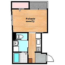 シャトーアベニール 2階