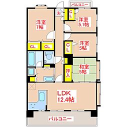 JGMロイヤルガーデン騎射場 4階/-