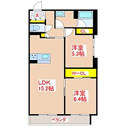 ブルームステージ紫原 2階/-