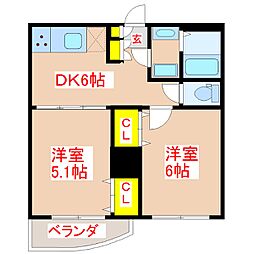 さくらヒルズ唐湊壱番館 4階