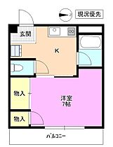 メゾン巣山  ｜ 長野県松本市清水２丁目（賃貸マンション1K・3階・19.80㎡） その2