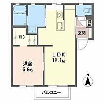 ディアス　N  ｜ 長野県松本市大字里山辺（賃貸アパート1LDK・2階・43.75㎡） その2