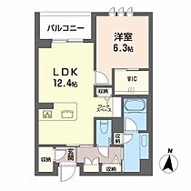 シャーメゾンステージ筑摩  ｜ 長野県松本市筑摩３丁目（賃貸マンション1LDK・2階・49.50㎡） その2