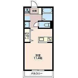 間取図画像 ワンルーム