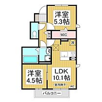 グリーンハイツ上原  ｜ 長野県須坂市大字須坂新町（賃貸アパート2LDK・1階・47.40㎡） その2