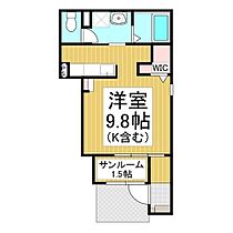 長野県長野市上松2丁目（賃貸アパート1R・1階・29.40㎡） その2