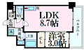 LaSante舟入本町12階7.8万円