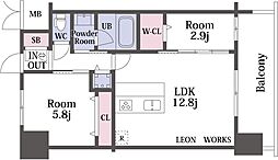 スプランディッドライズ新大阪ノース 11階/1104