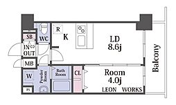 プレサンス鶴橋トレヴィエ 9階