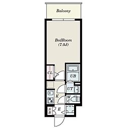 S-RESIDENCE難波大国町Uno 6階