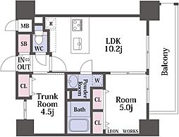 Louis Residence 弁天町 5階