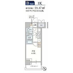 プランドール新北野 5階
