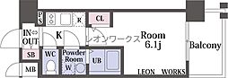 エスリード ザ・レーヴ大阪 4階/405