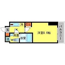 SERENiTE江坂四番館 407 ｜ 大阪府吹田市垂水町3丁目（賃貸マンション1K・4階・25.78㎡） その2