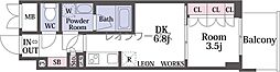K-COURT谷町四丁目 8階/807