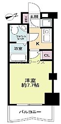 セレニテ新大阪弐番館 1Kの間取図画像