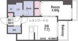 プレジオ難波ASIAN 2階/202