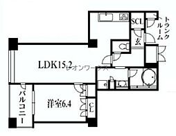ディーグラフォート大阪N.Y.タワーHIGOBASHI 14階/1403