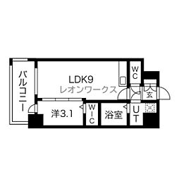エスグランデ難波グランツ 2階