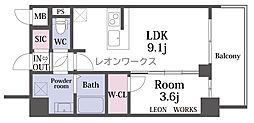 S-RESIDENCE阿波座chiaro 8階/801
