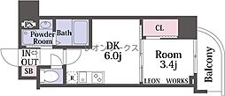 セレニテ谷町四丁目アリエ 6階