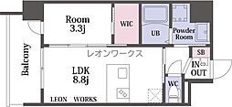 S-RESIDENCE難波西alter 6階