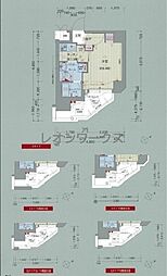 プレサンス難波イーストモダニティ 1Kの間取図画像