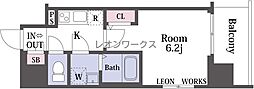 エスリード本町靱公園レジデンス 4階/405