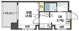 コンチネンタル東小橋 3階/304